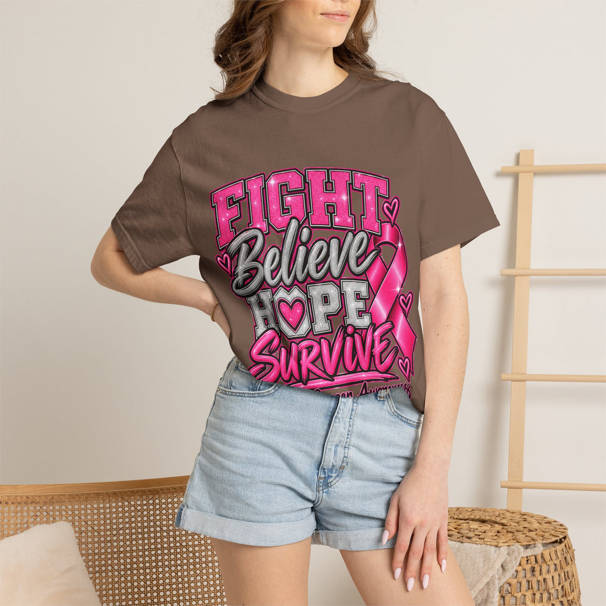 Breast Cancer Awareness “Fight Believe Hope”