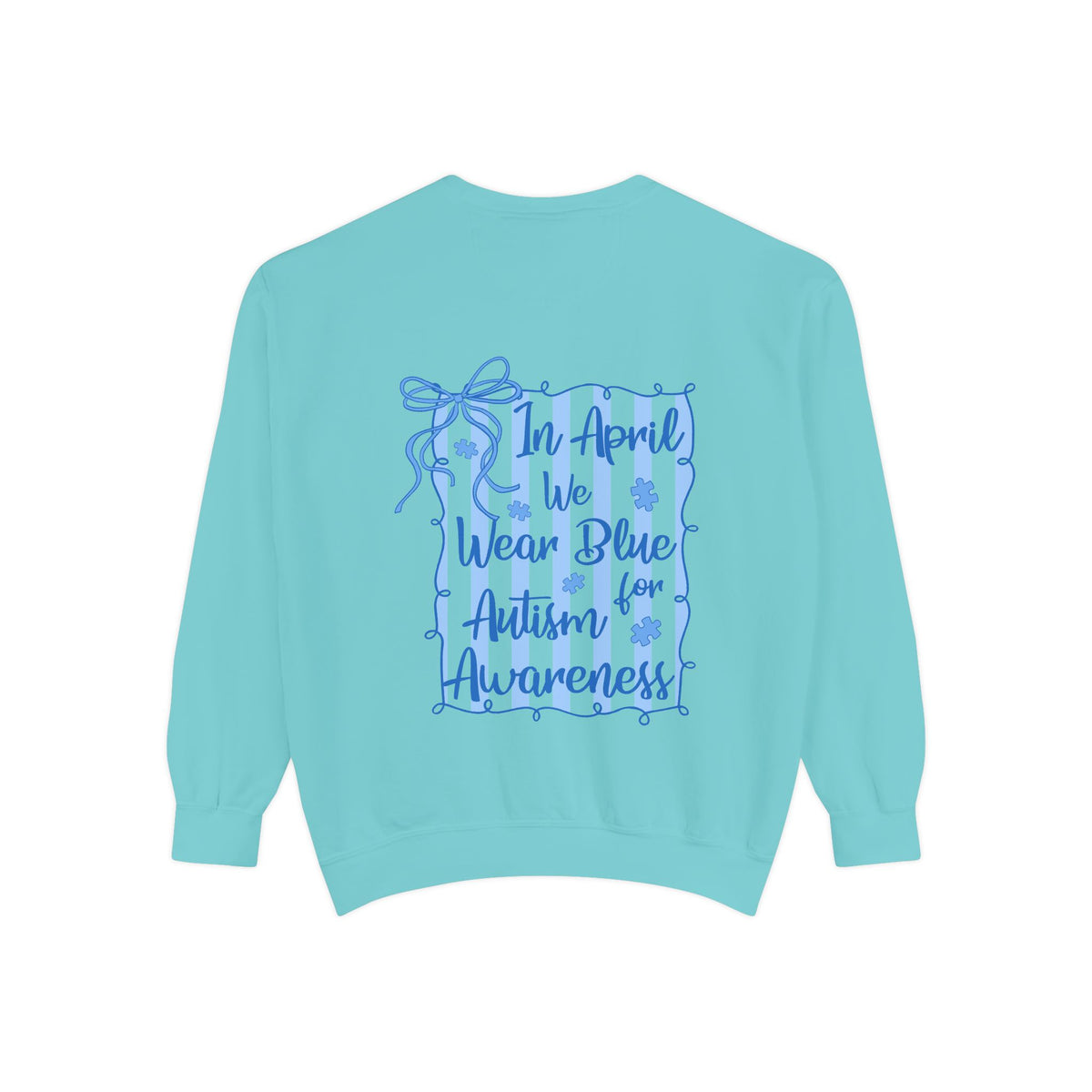 "In April We Wear Blue" Autism Month