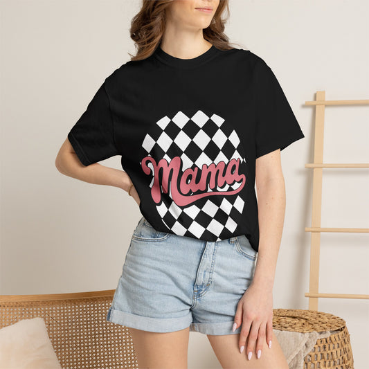 Mama Checkerboard T-Shirt