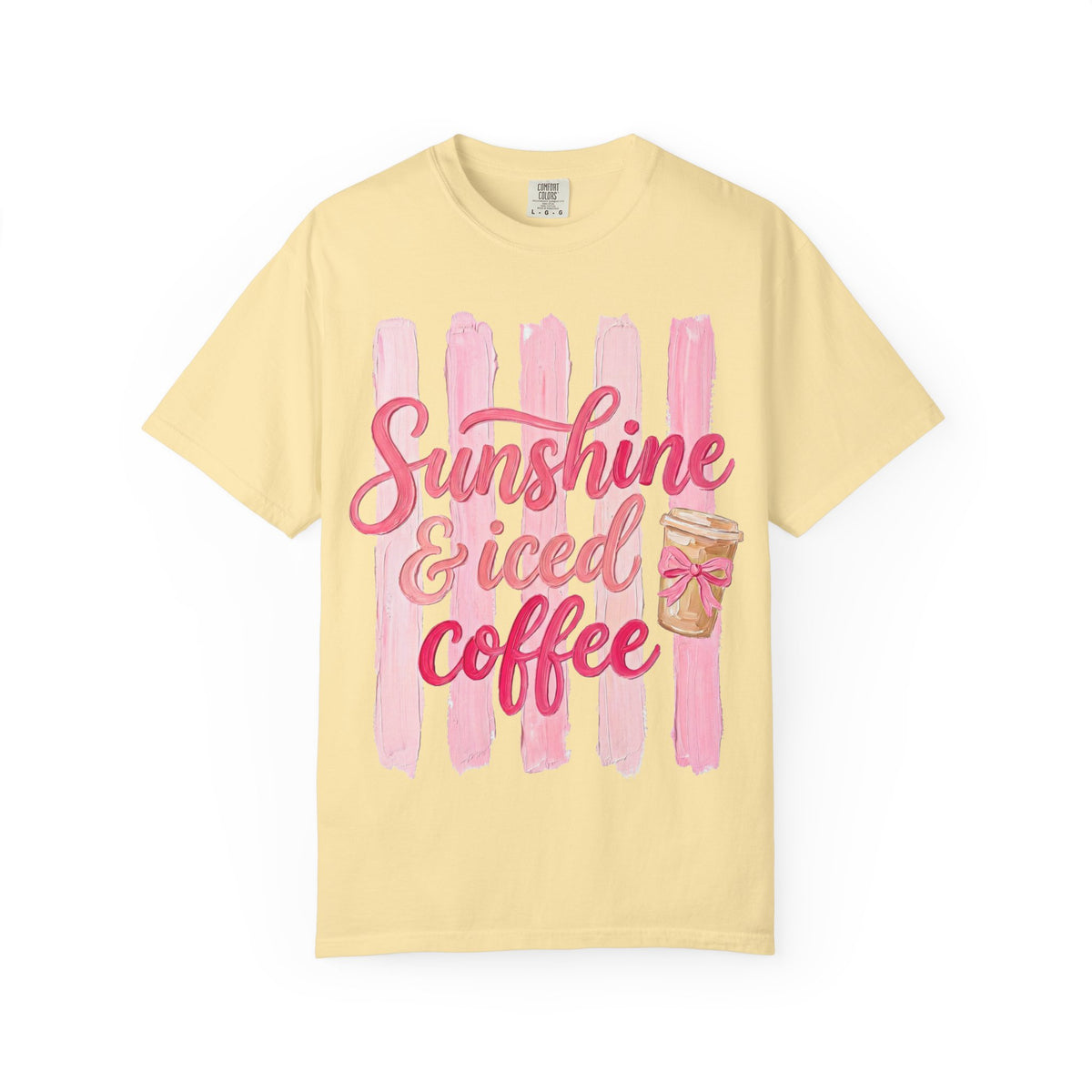 Sunshine & Iced Coffee Graphic T-Shirt
