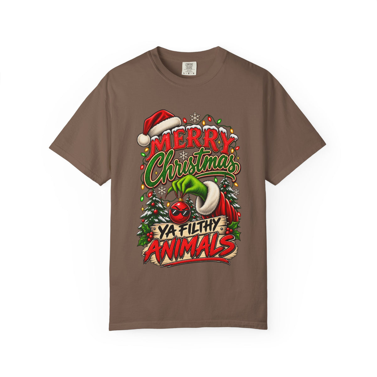 Merry Christmas Ya Filthy Animals T-Shirt
