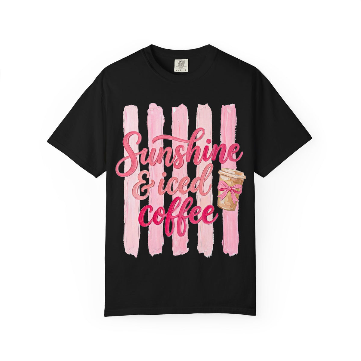 Sunshine & Iced Coffee Graphic T-Shirt