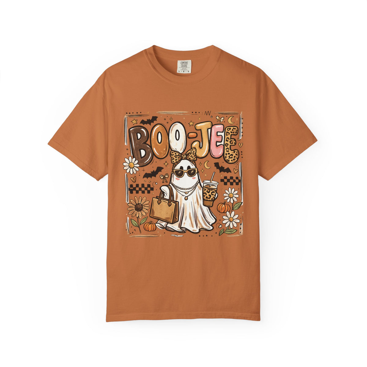Halloween Boo-Jeep Ghost Dog T-Shirt