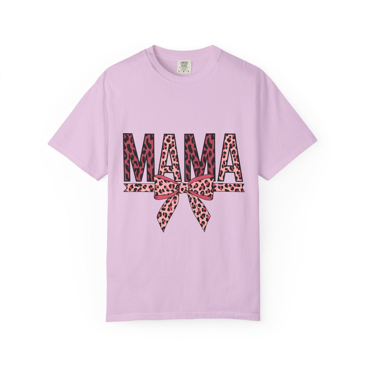 Mama Leopard Bow T-Shirt