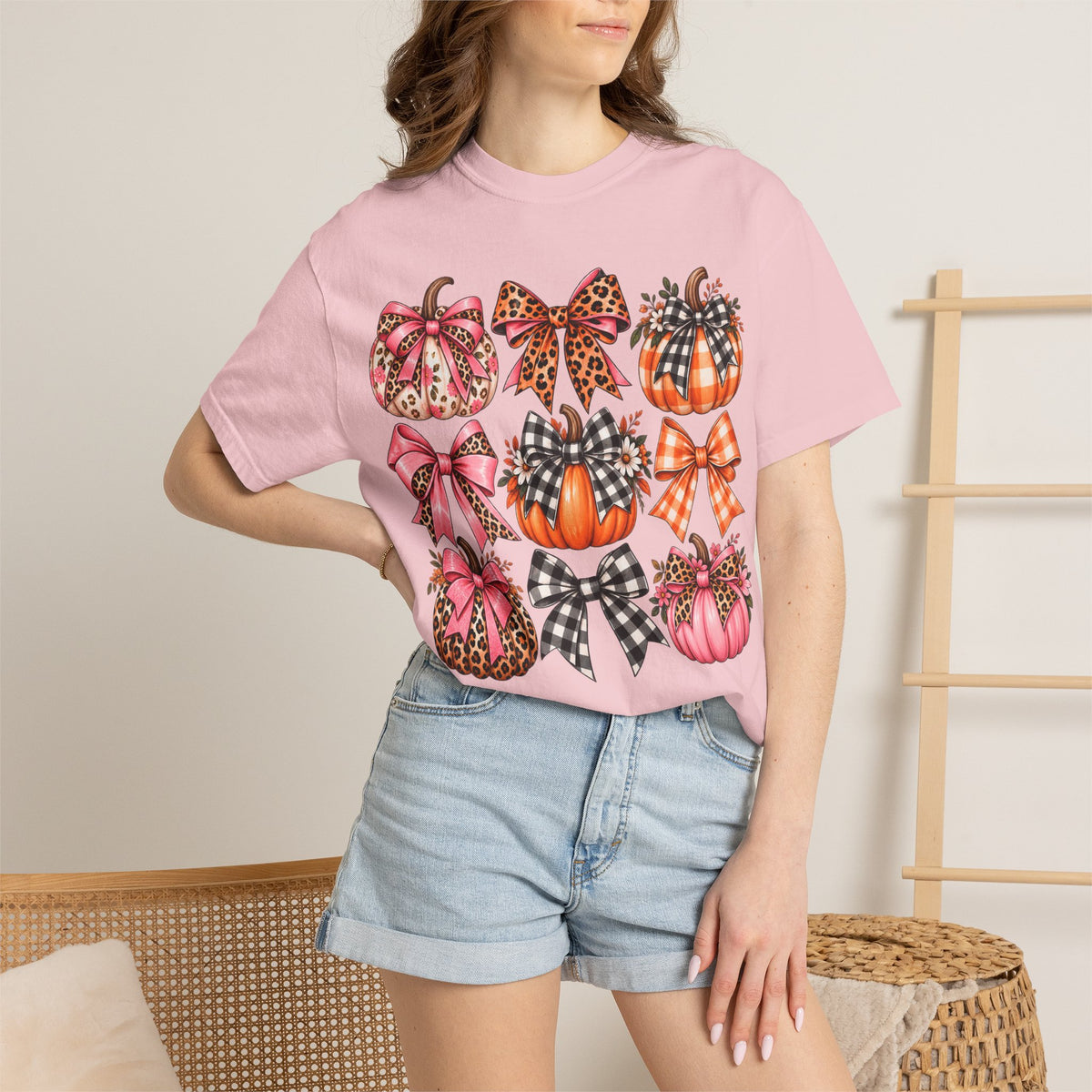 Pumpkin Bows Tee