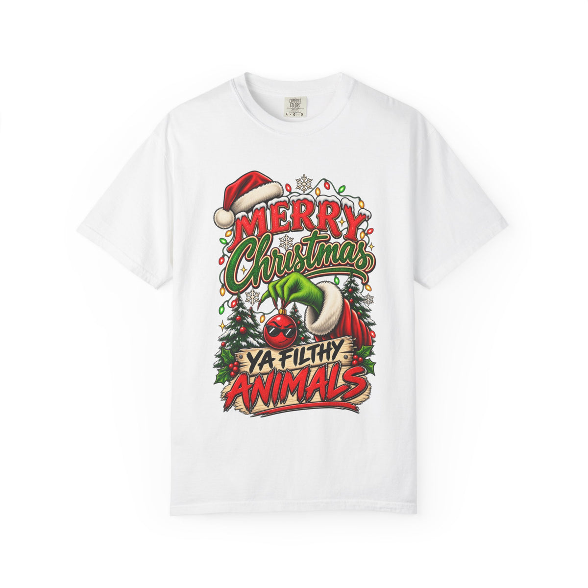 Merry Christmas Ya Filthy Animals T-Shirt