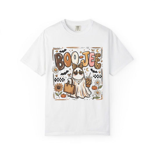 Halloween Boo-Jeep Ghost Dog T-Shirt