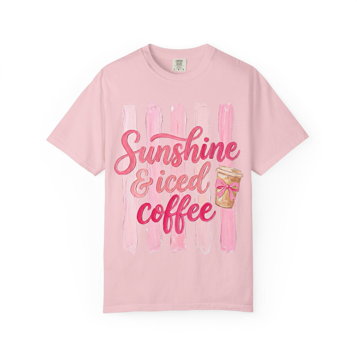 Sunshine & Iced Coffee Graphic T-Shirt
