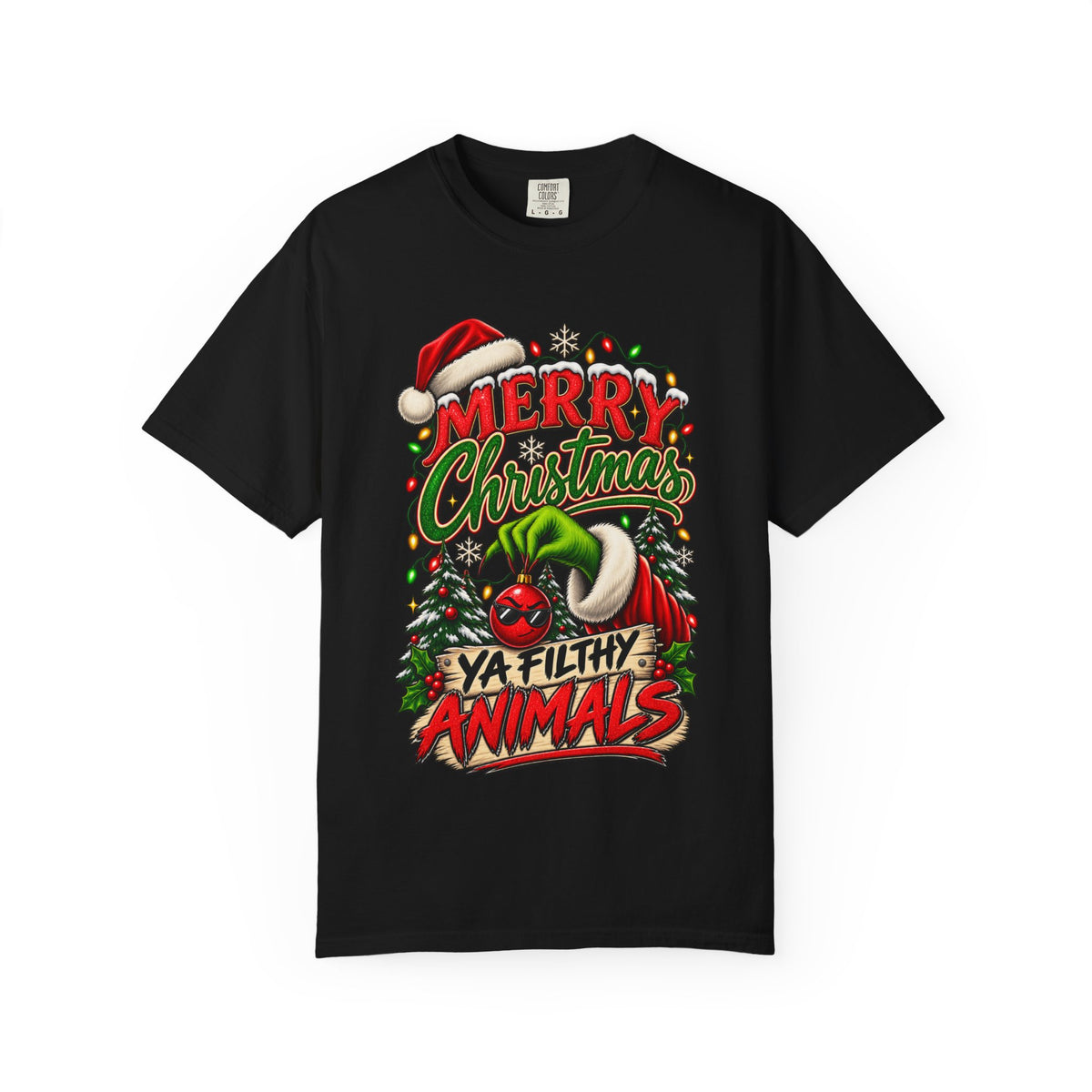 Merry Christmas Ya Filthy Animals T-Shirt