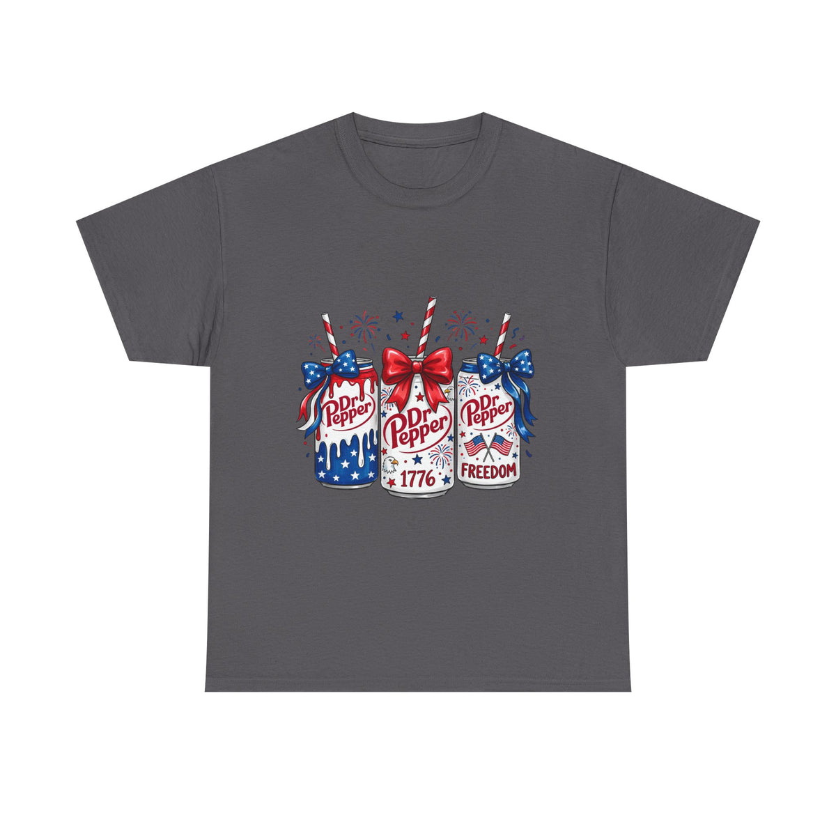 Patriotic Dr Pepper Cups Tee