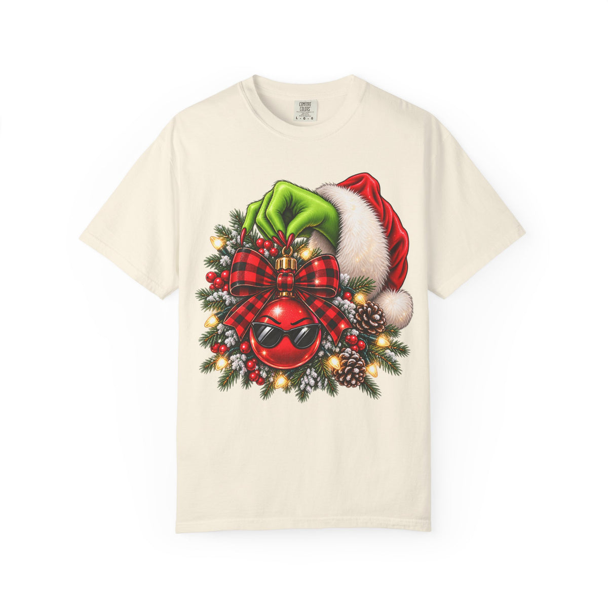 Holiday Grinch Wreath T-Shirt