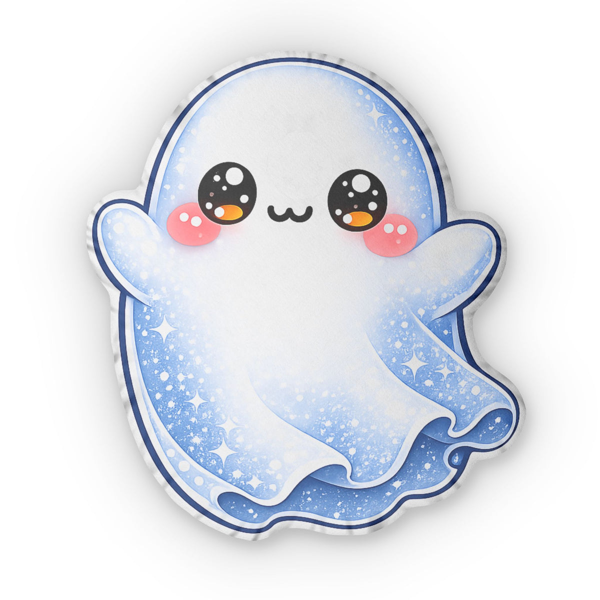 Kawaii Ghost Pillow