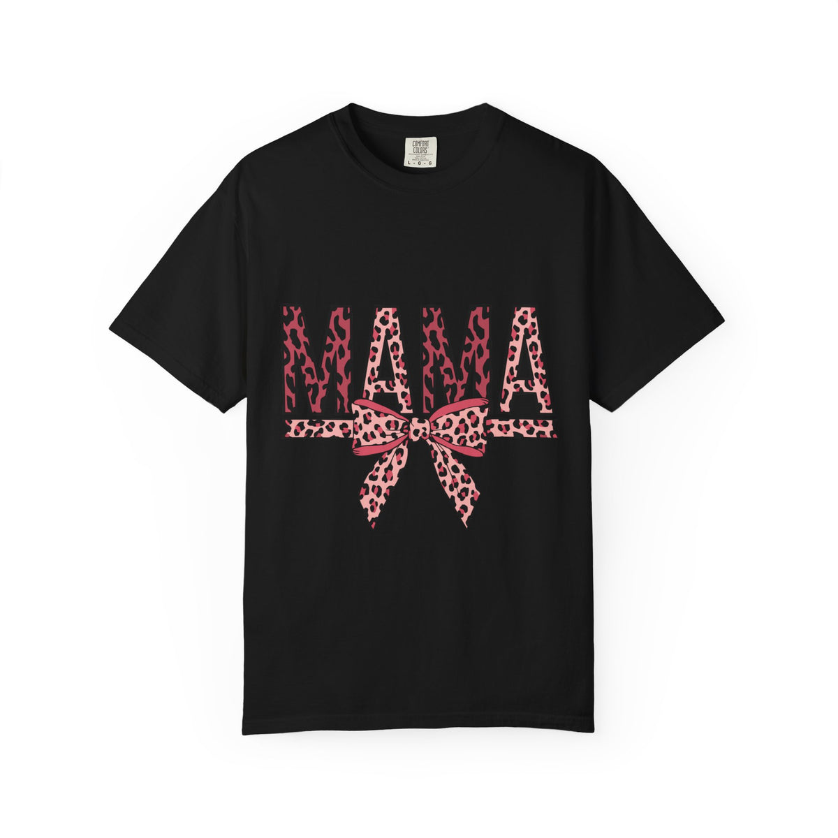 Mama Leopard Bow T-Shirt