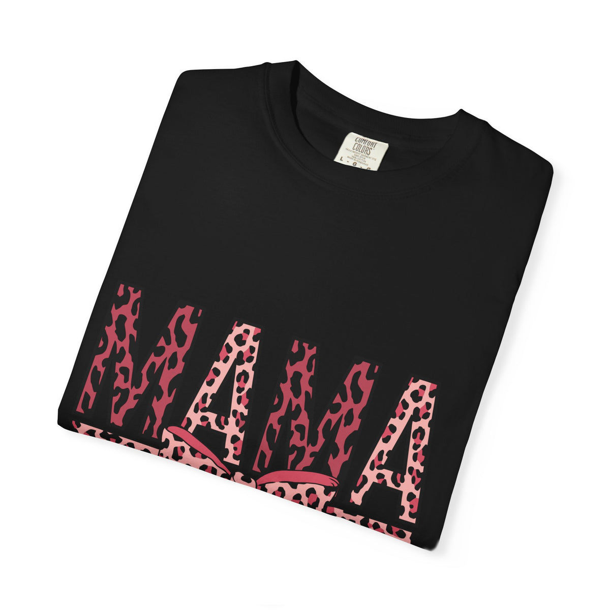 Mama Leopard Bow T-Shirt