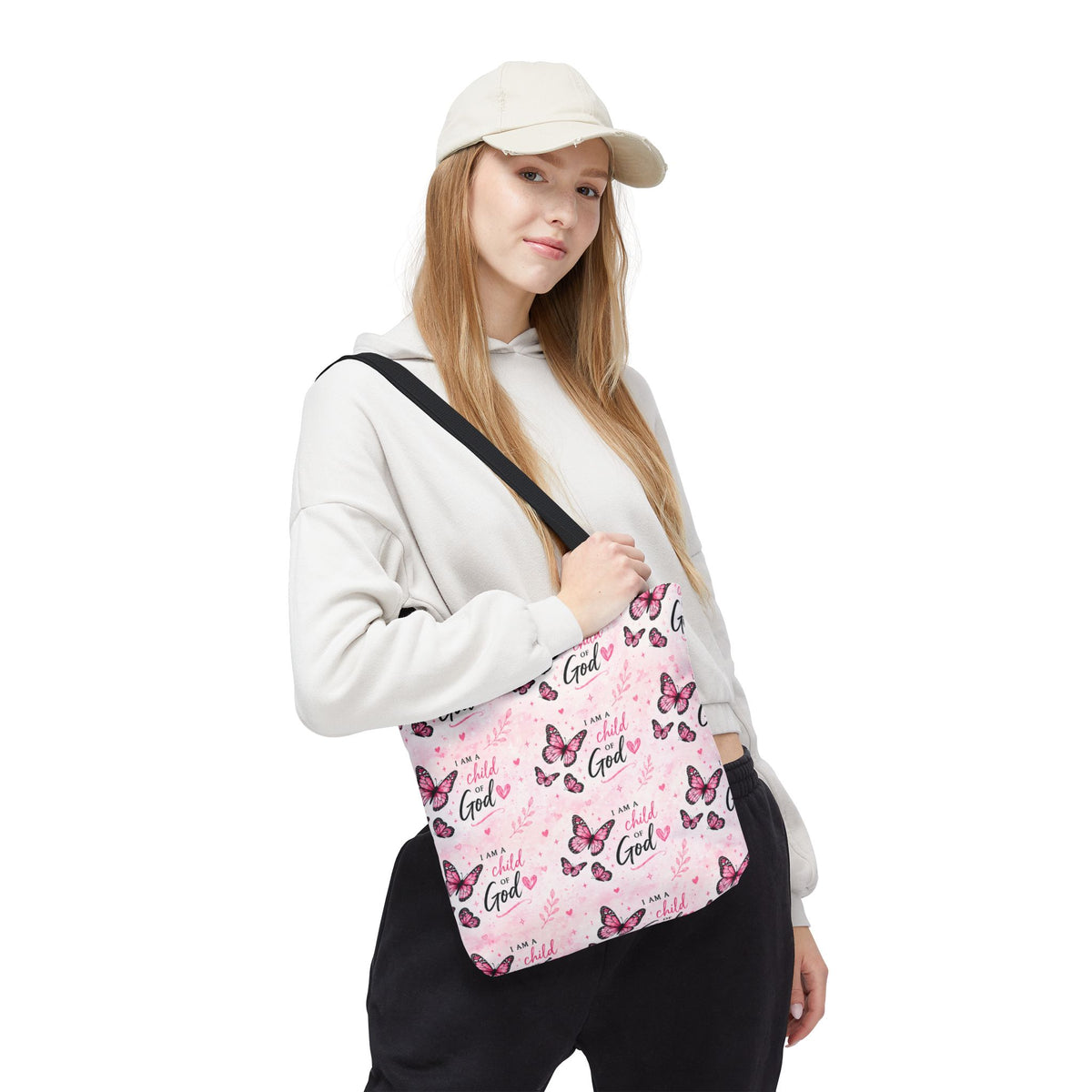 Faithful Butterfly Tote