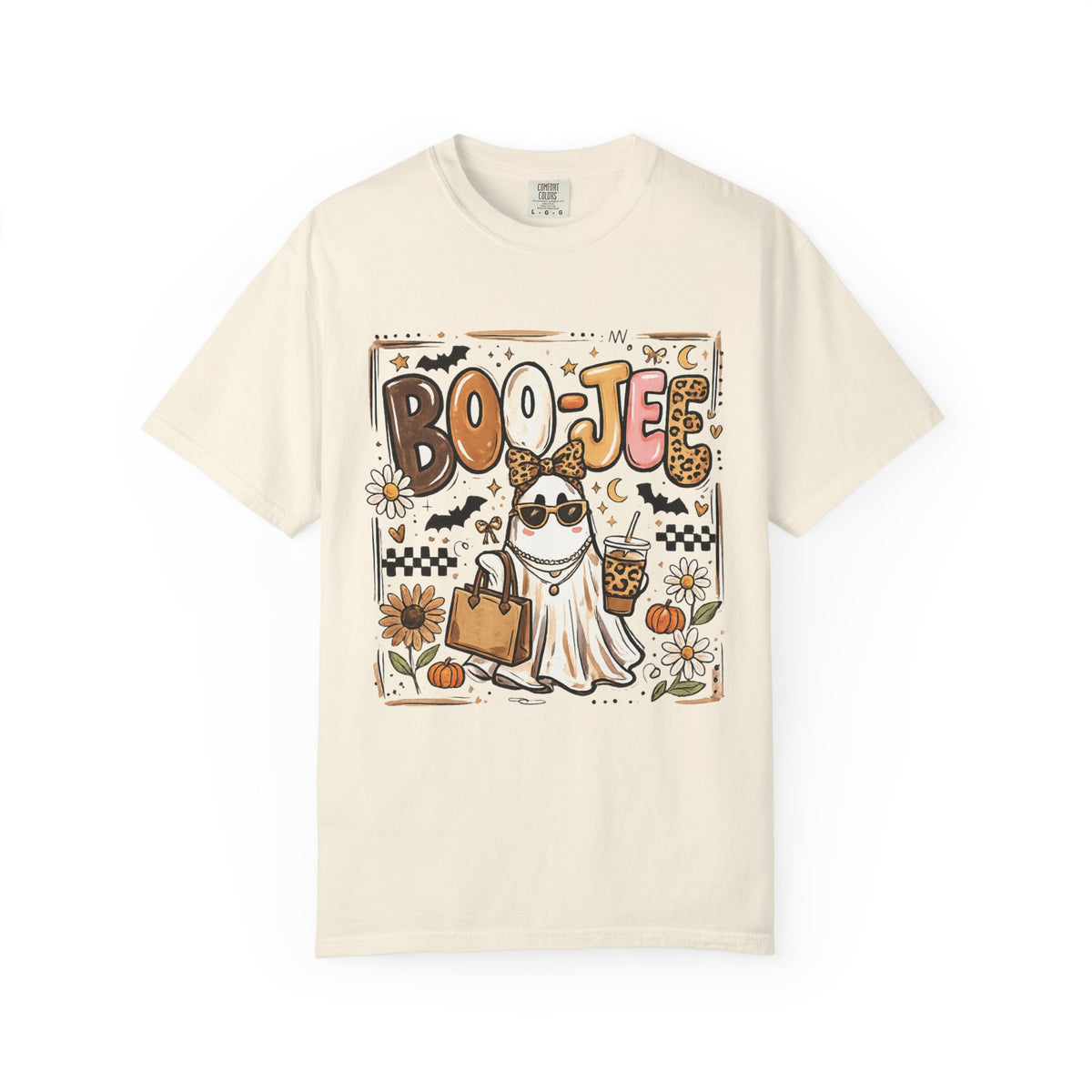 Halloween Boo-Jeep Ghost Dog T-Shirt