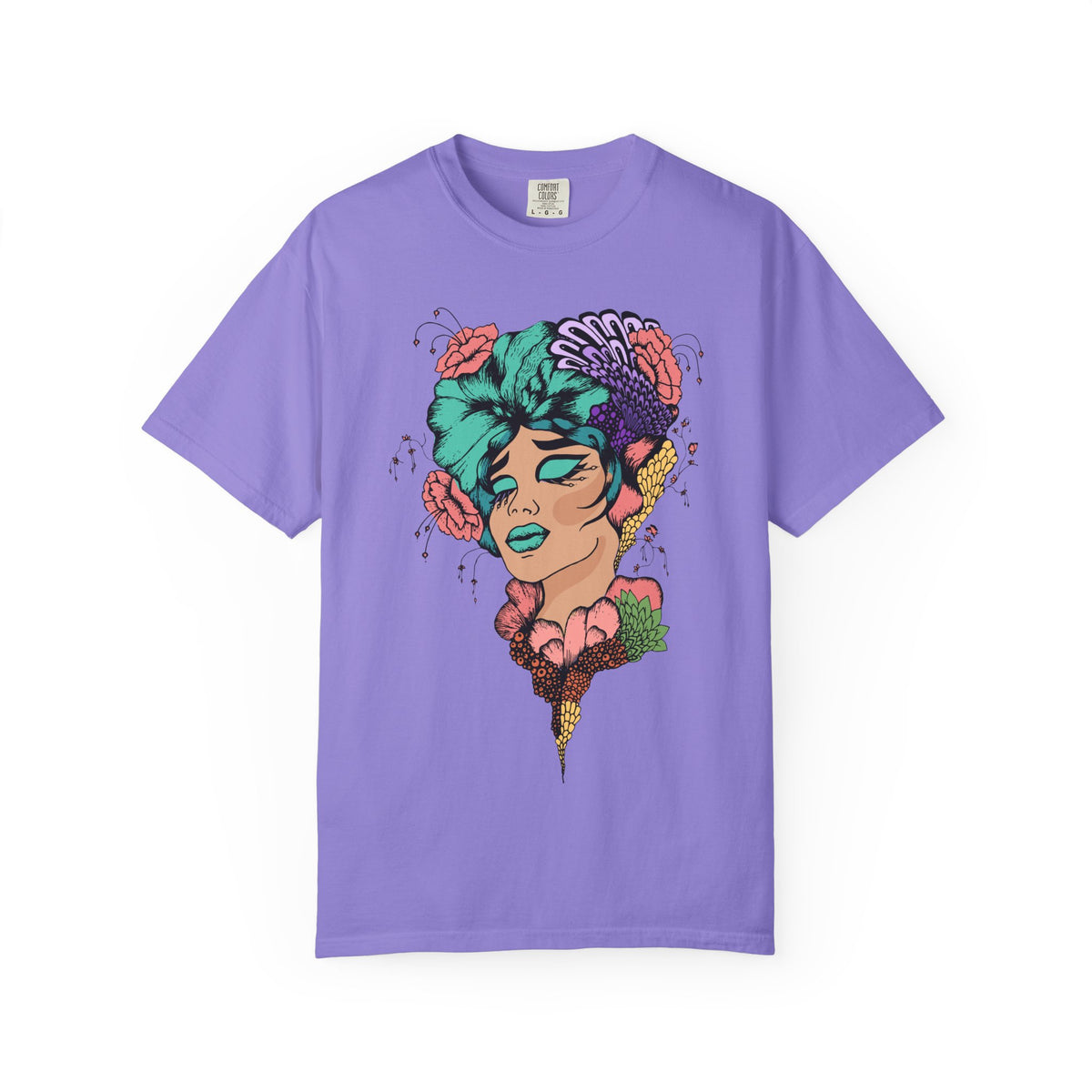 Floral Muse Graphic T-Shirt