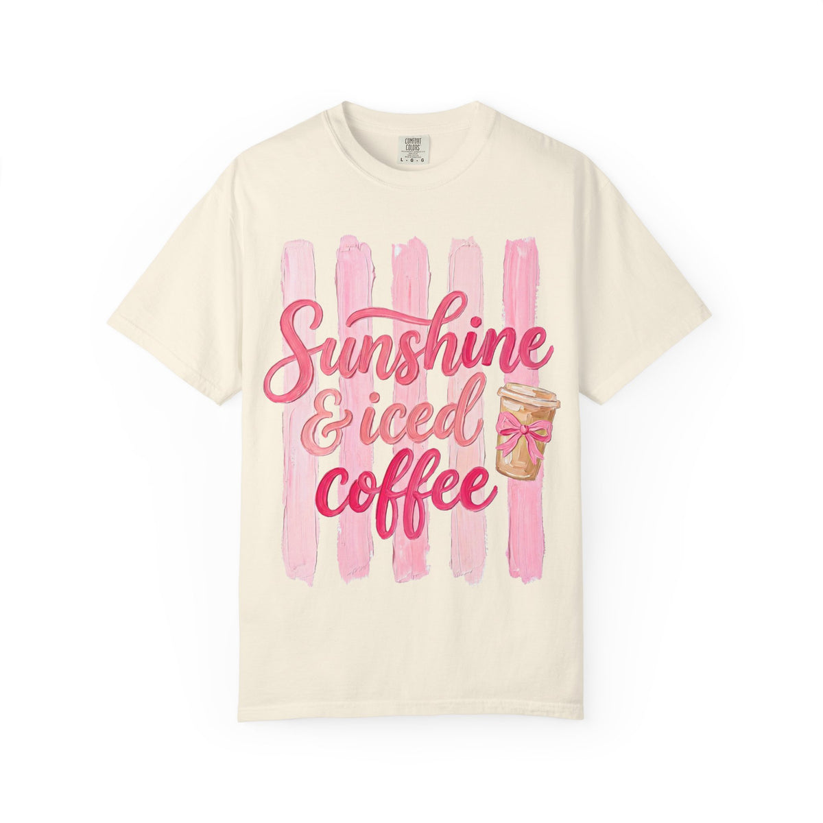 Sunshine & Iced Coffee Graphic T-Shirt