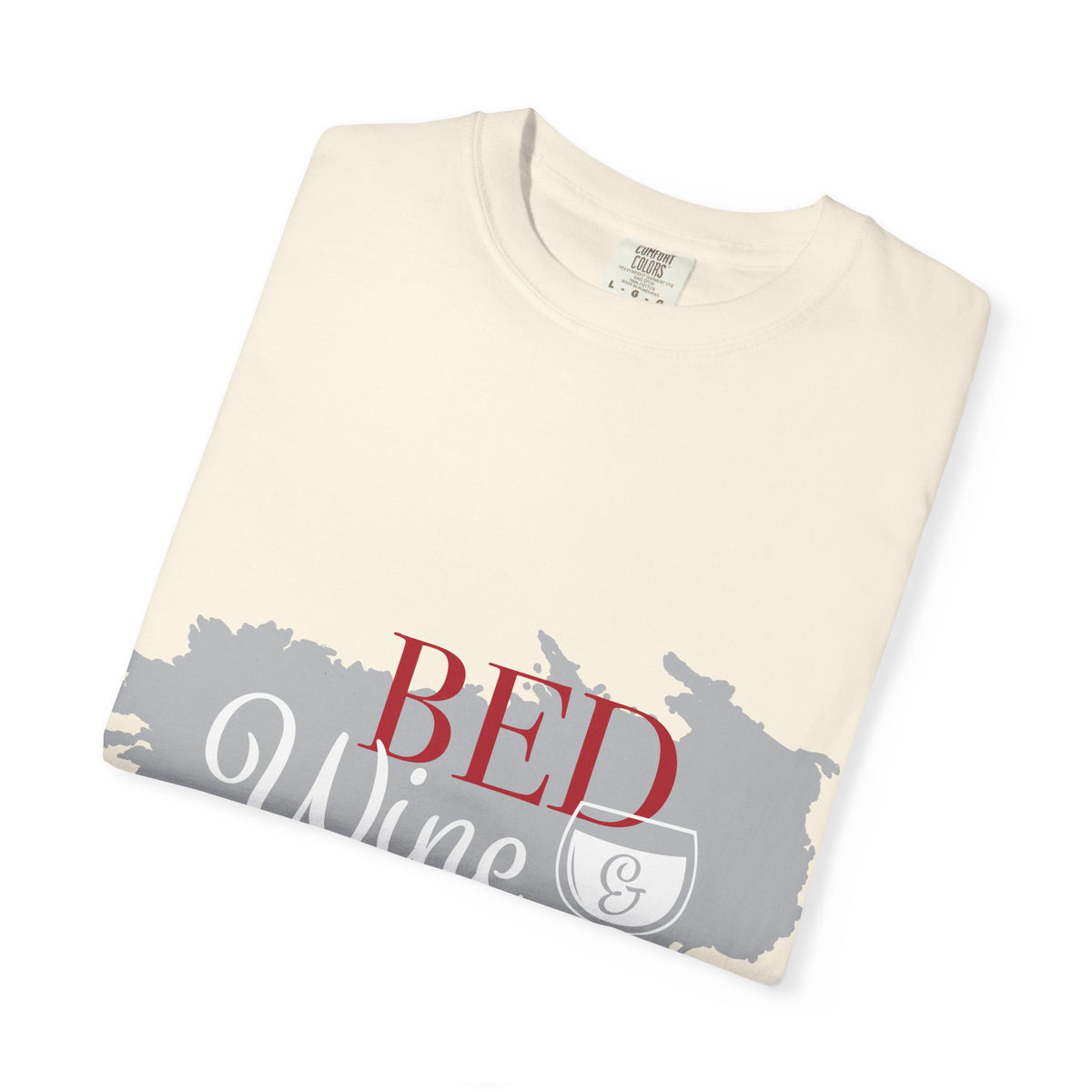 Red Wine Blue Wine Glass Graphic Tee