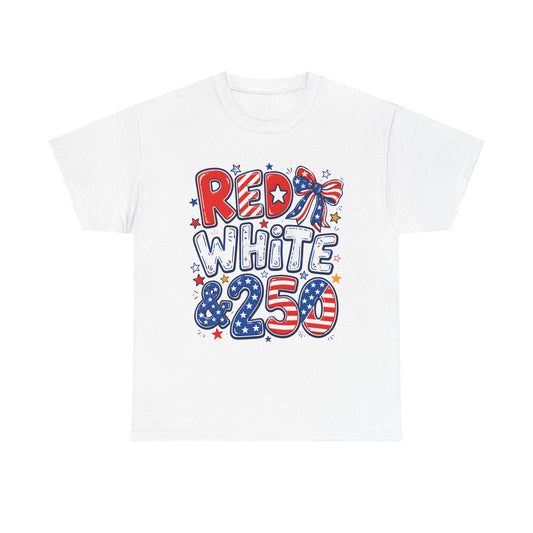 Patriotic "Red White & 2.50" Graphic Tee — 4th of July USA Stars & Stripes T-Shirt