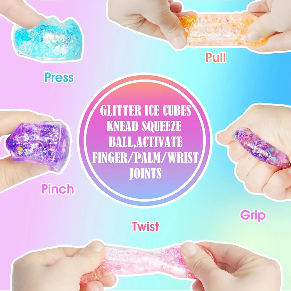 Vespro Slow Rising Cube Stress Ball