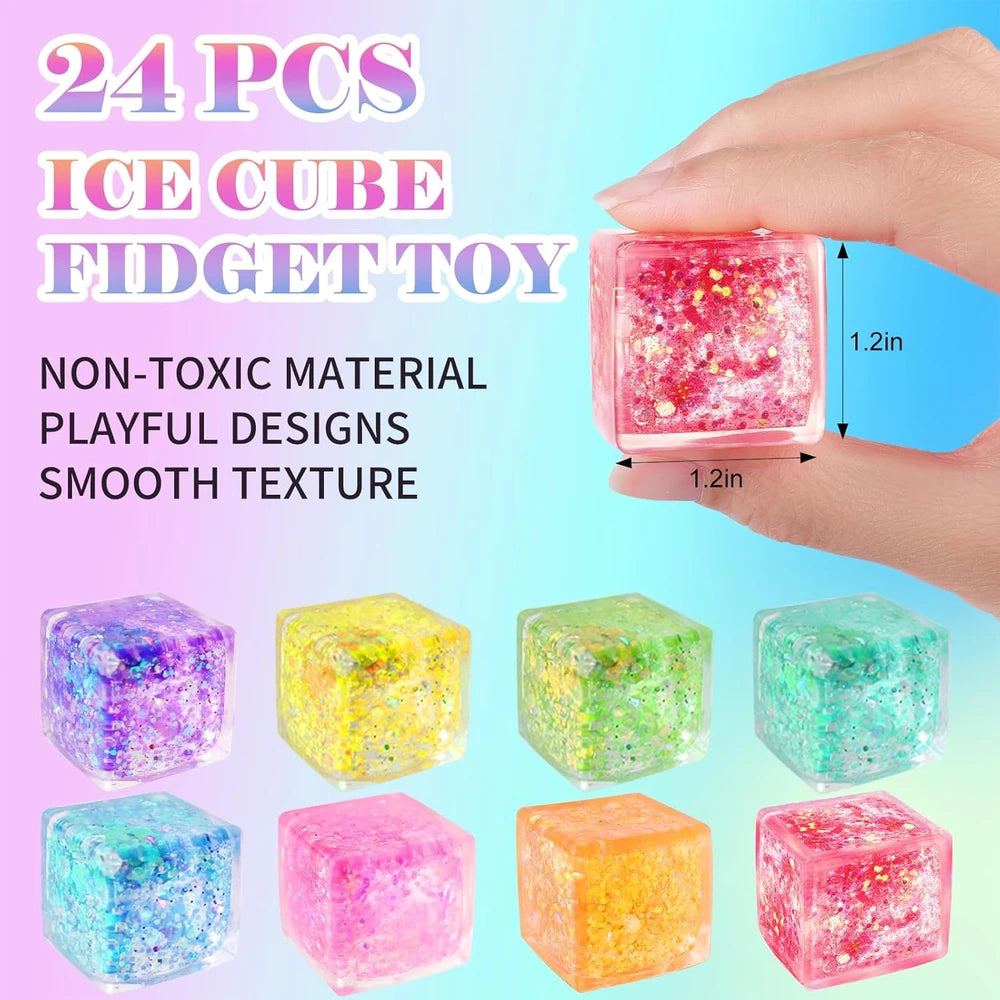Vespro Slow Rising Cube Stress Ball