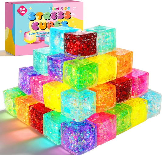 Vespro Slow Rising Cube Stress Ball