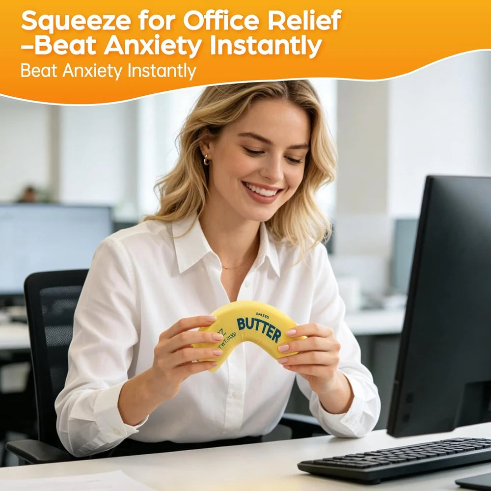 Soft Butter Stick Squeeze Toy