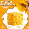 Squishy cheese sensory toy