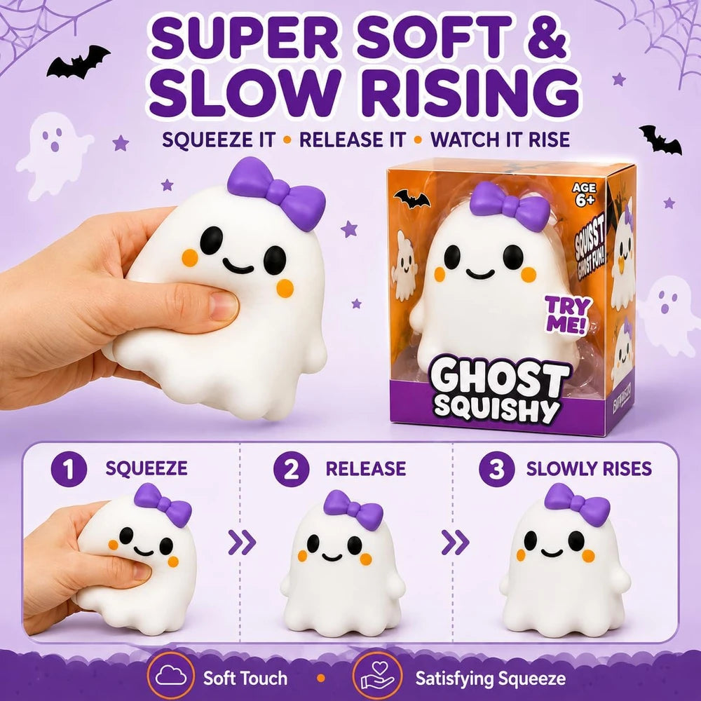 Ghost Squishy Stress Toy