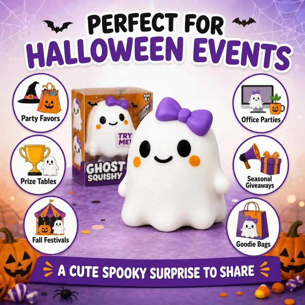 Ghost Squishy Stress Toy