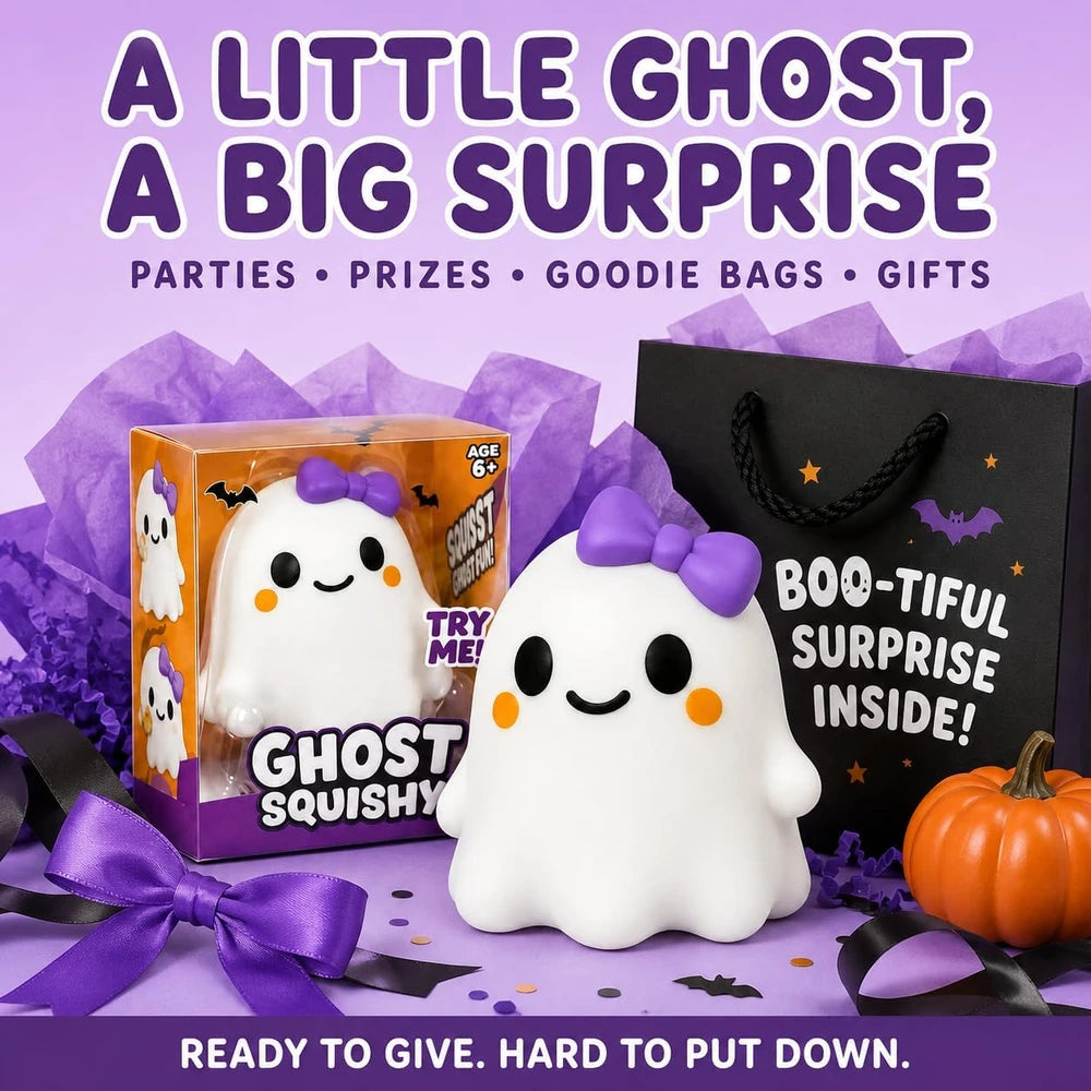 Ghost Squishy Stress Toy