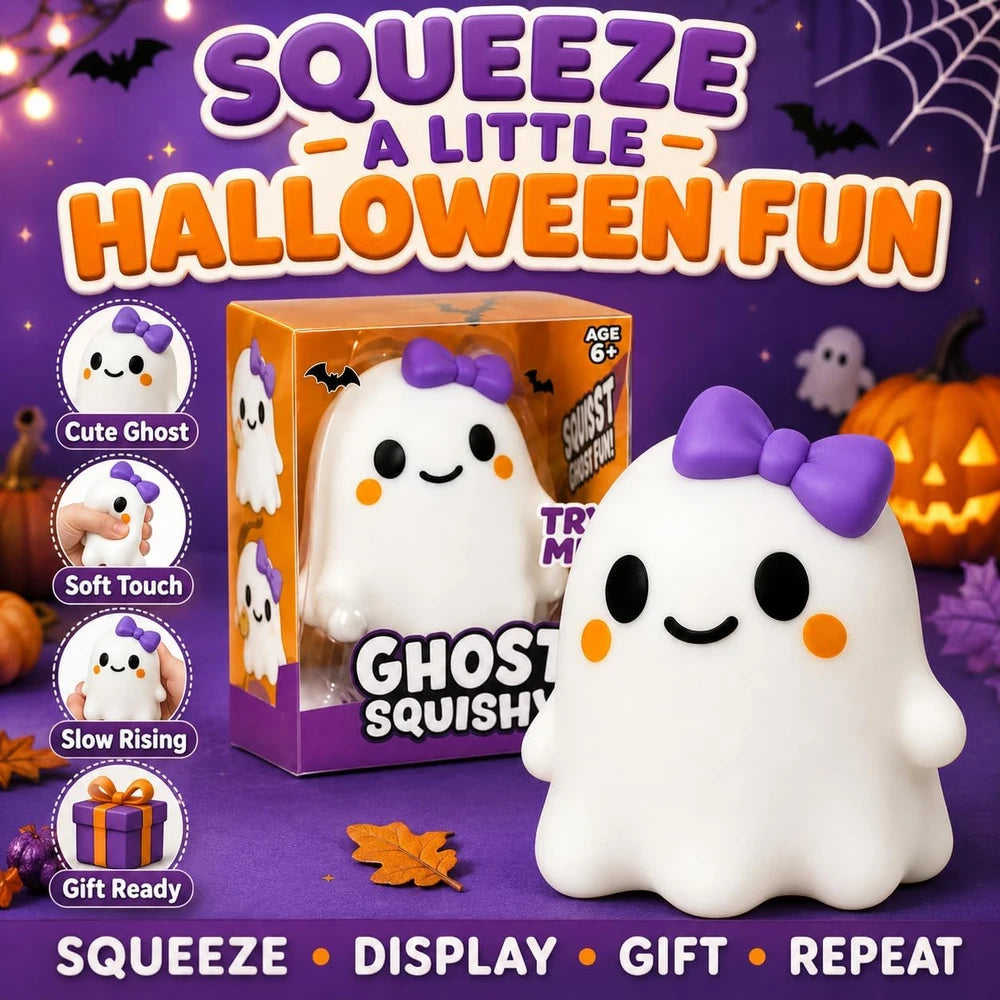 Ghost Squishy Stress Toy