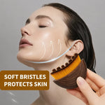 Facial Lymphatic Contour Brush for Evening Relief