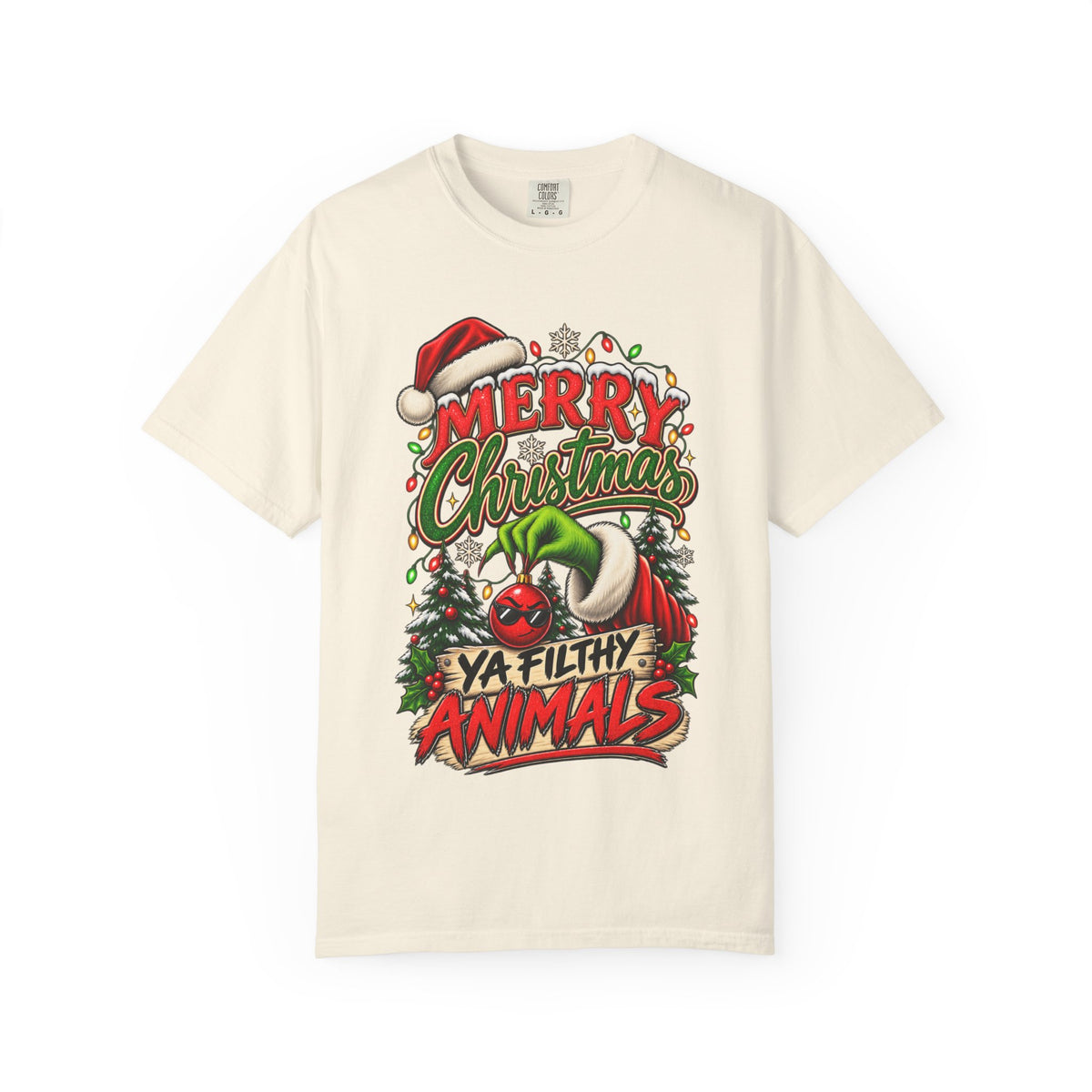 Merry Christmas Ya Filthy Animals T-Shirt