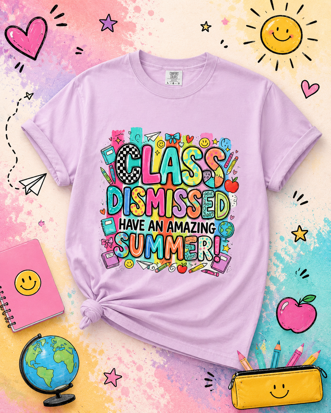 Class Dismissed "Have an Amazing Summer" Teacher/Student T-Shirt