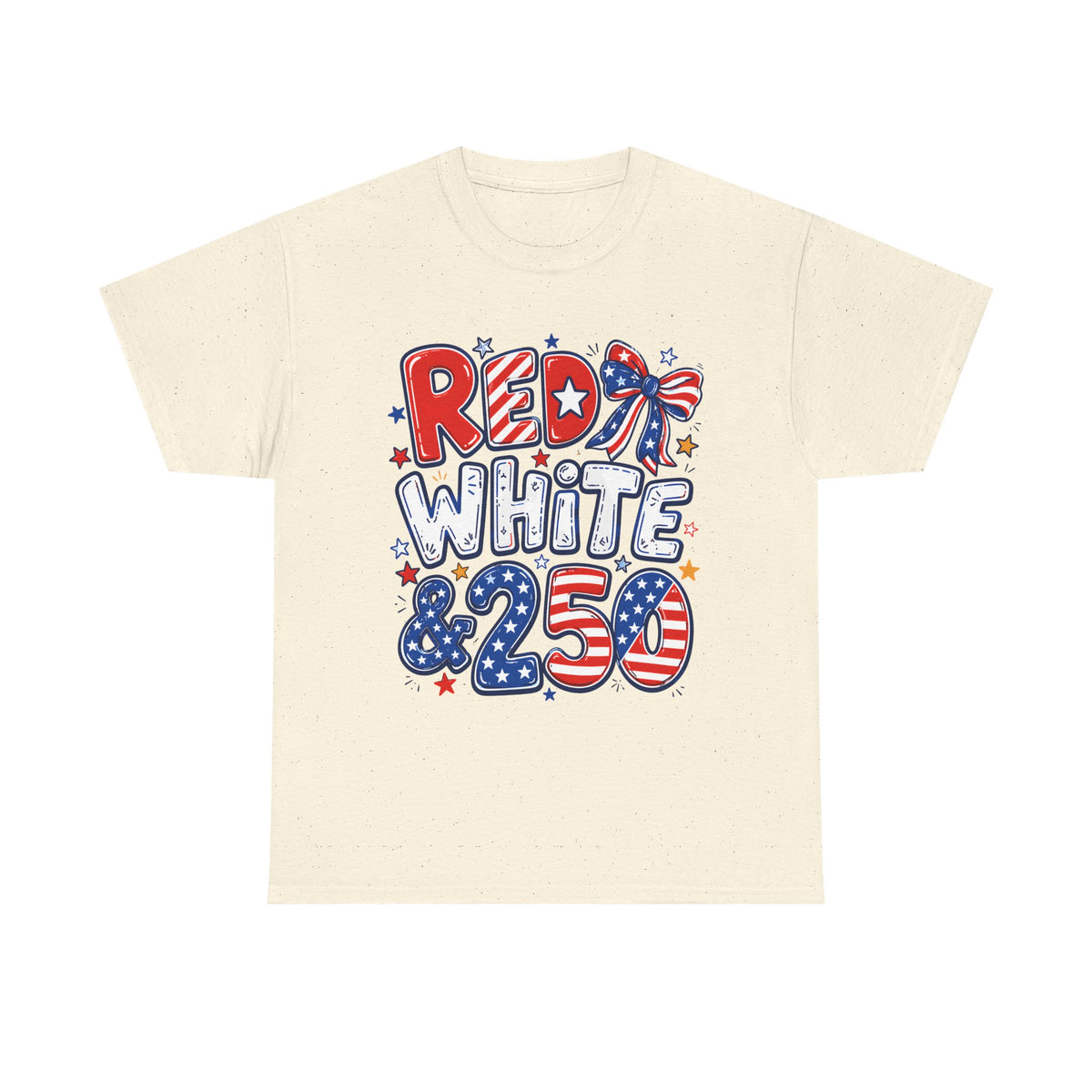 Patriotic "Red White & 2.50" Graphic Tee — 4th of July USA Stars & Stripes T-Shirt