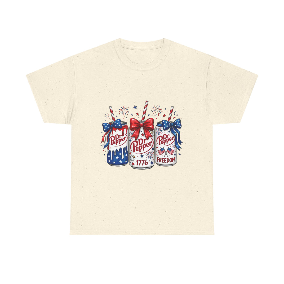 Patriotic Dr Pepper Cups Tee