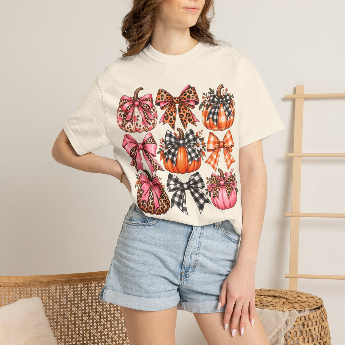 Pumpkin Bows Tee