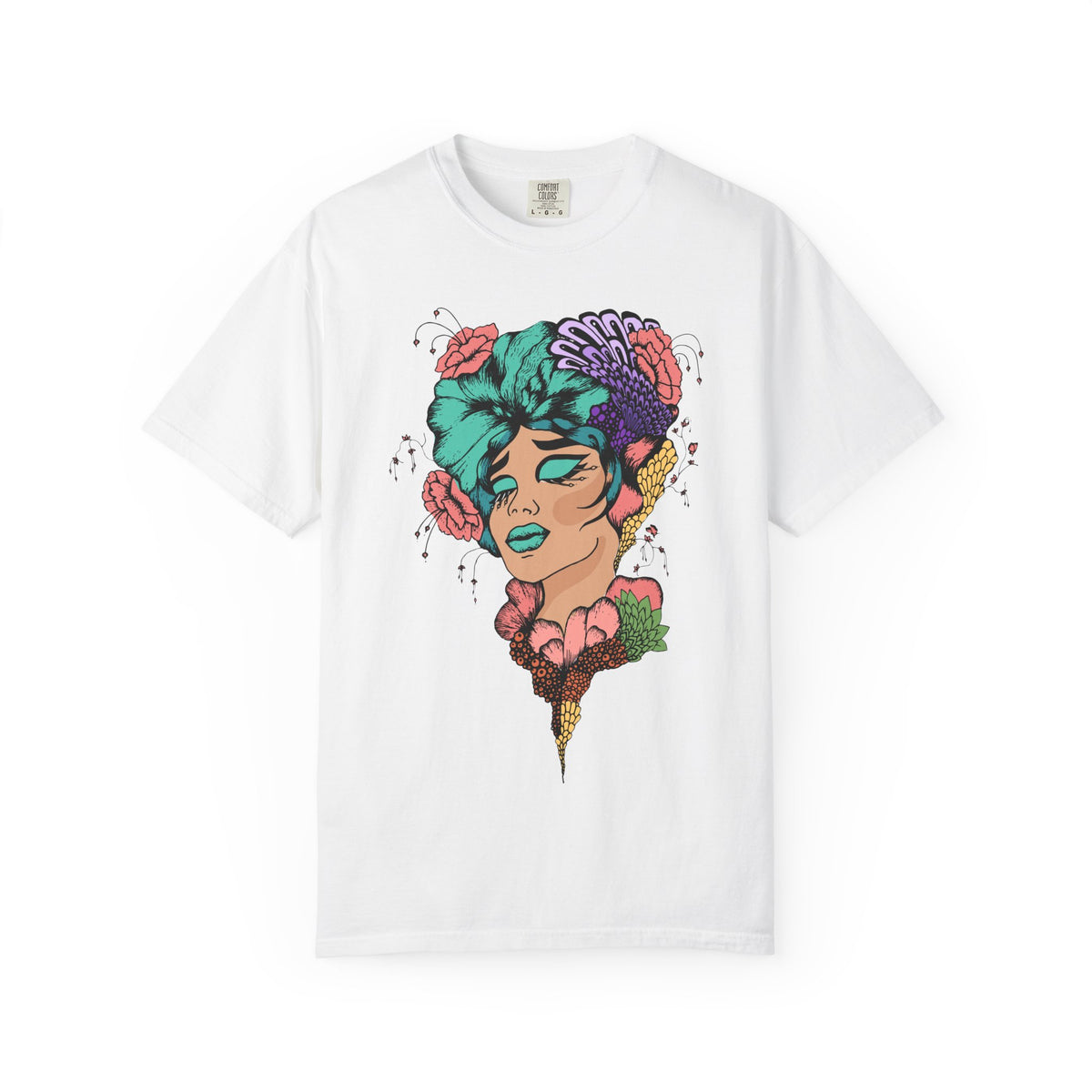 Floral Muse Graphic T-Shirt