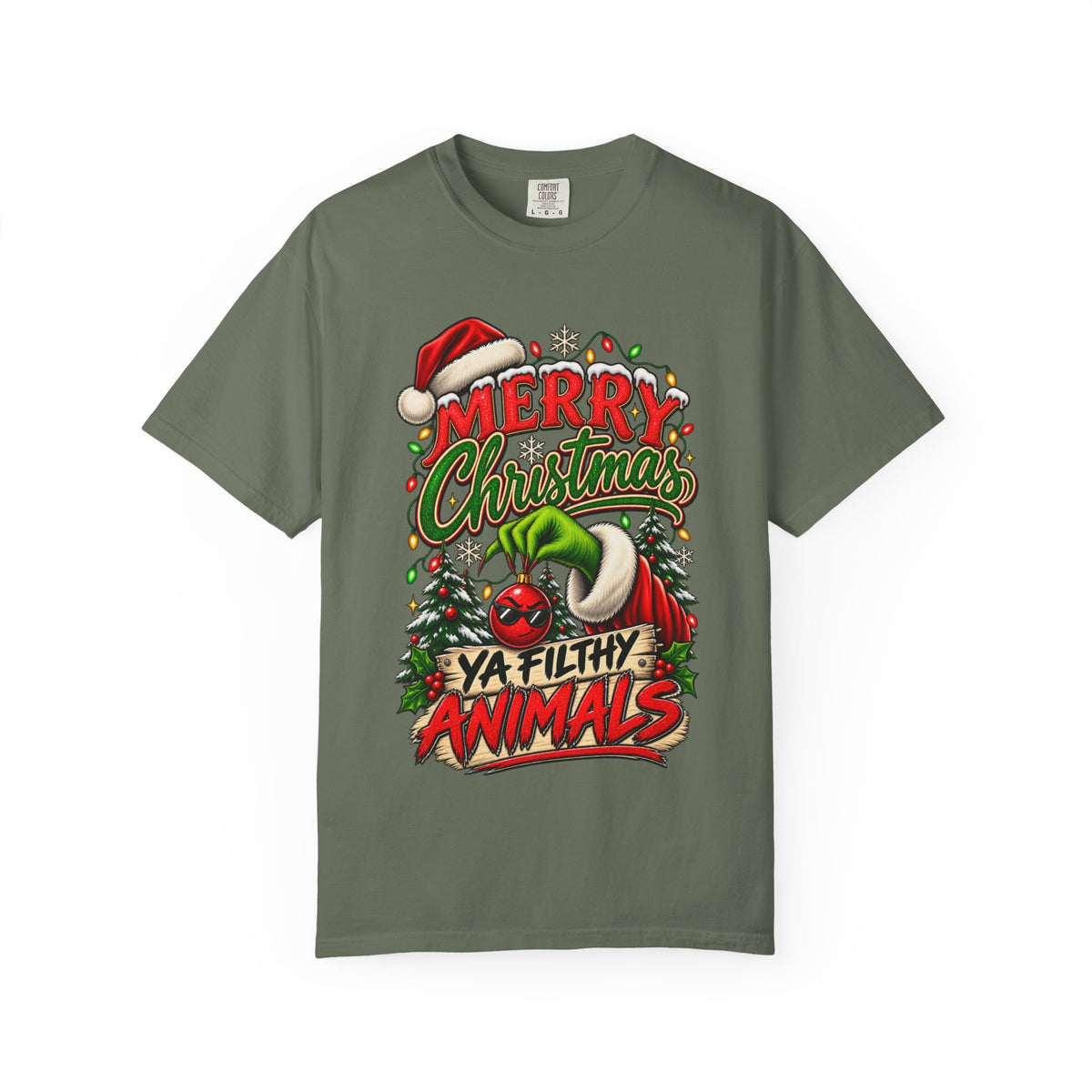 Merry Christmas Ya Filthy Animals T-Shirt