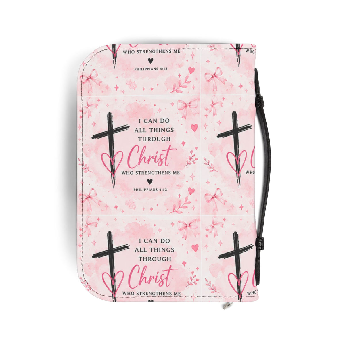 Pink Floral Bible Cover