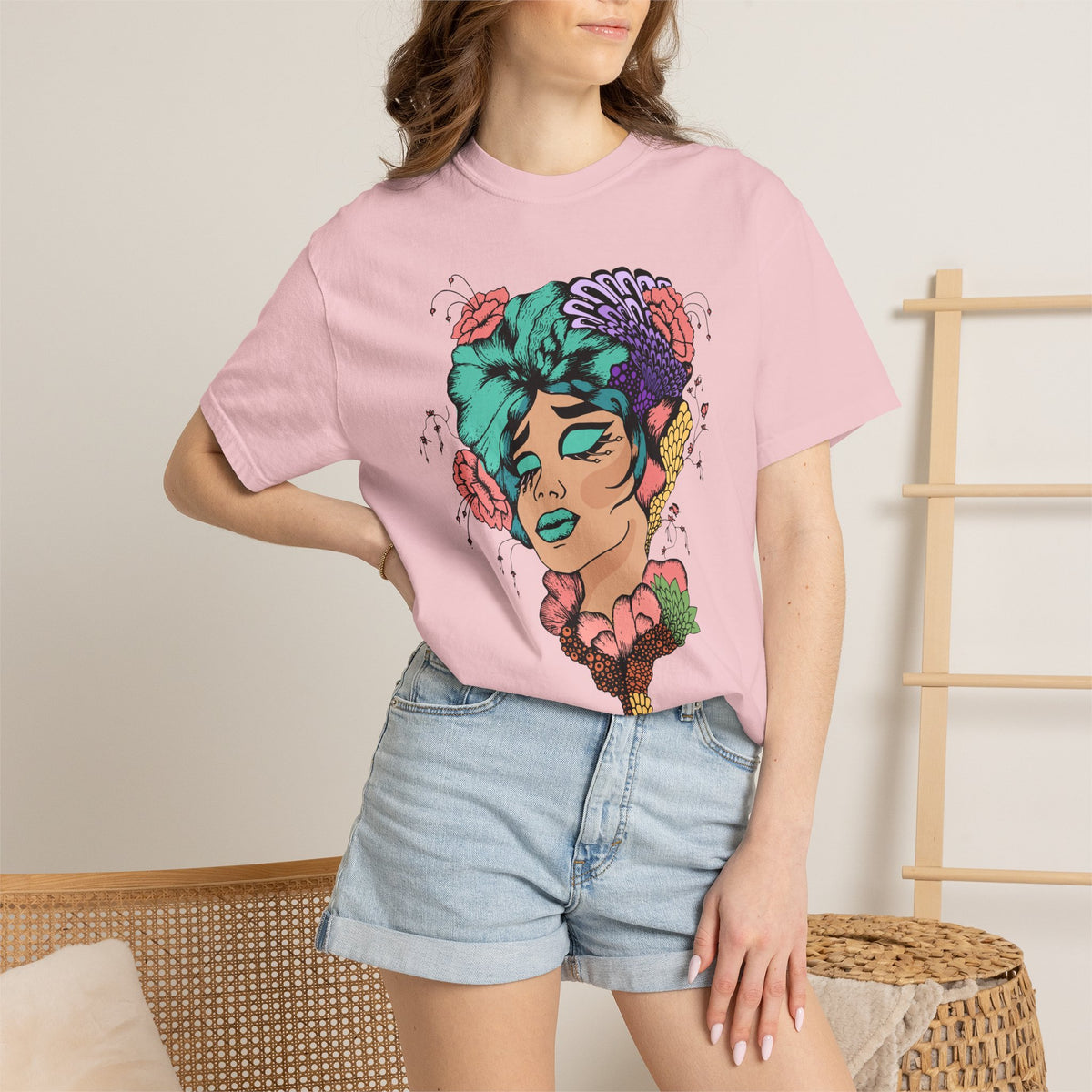 Floral Muse Graphic T-Shirt