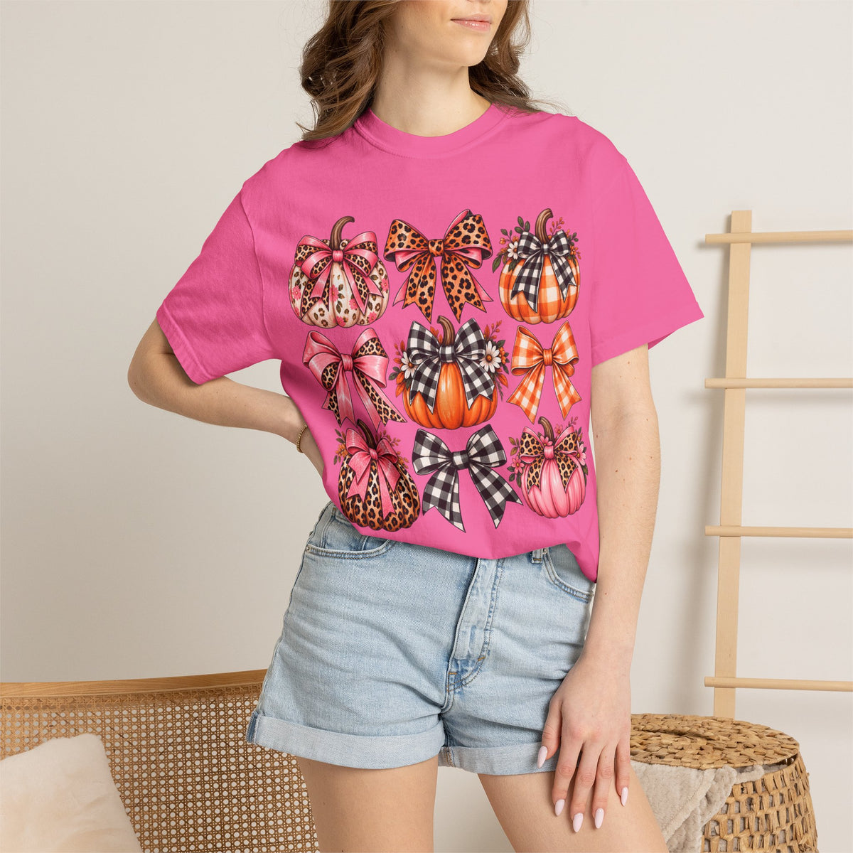 Pumpkin Bows Tee