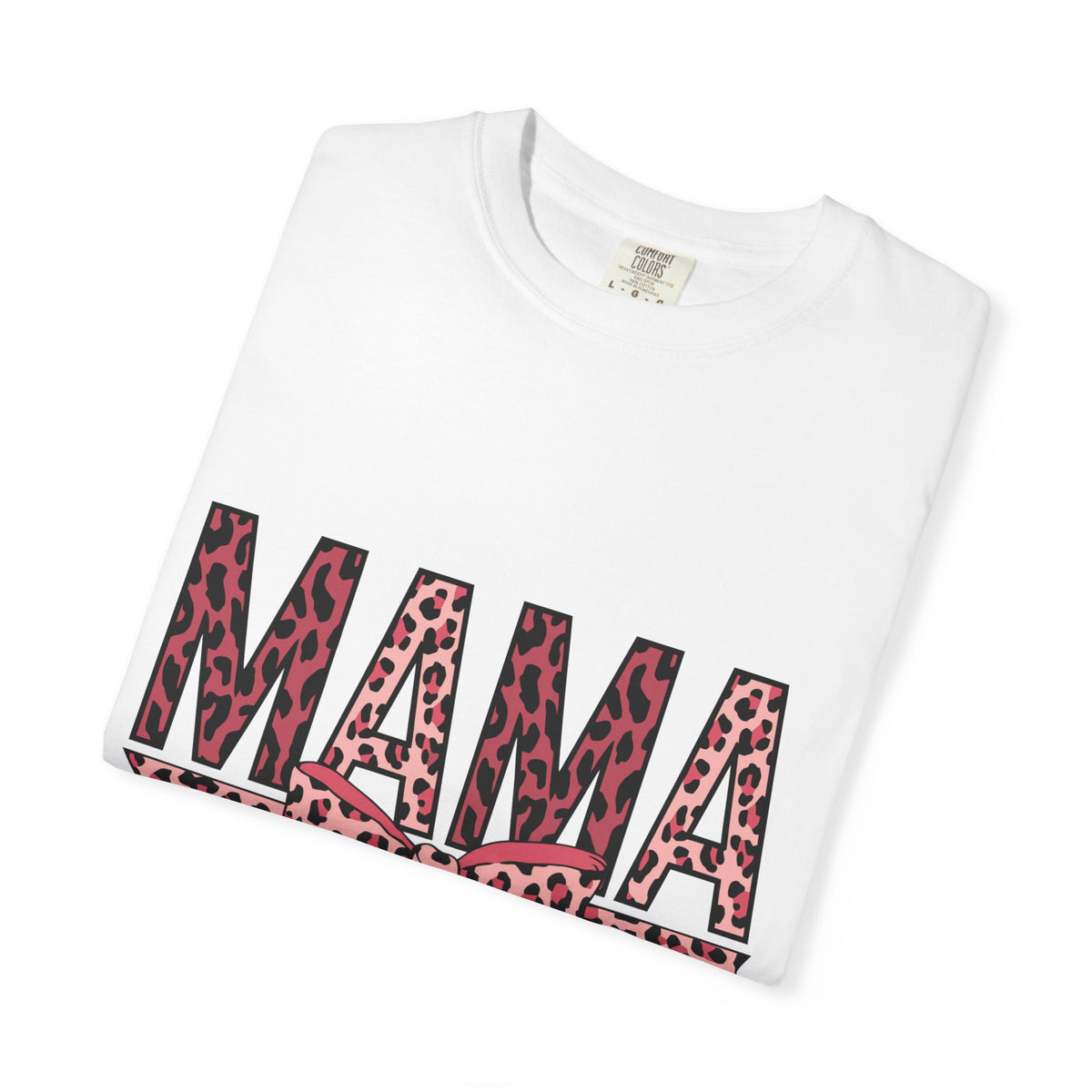 Mama Leopard Bow T-Shirt
