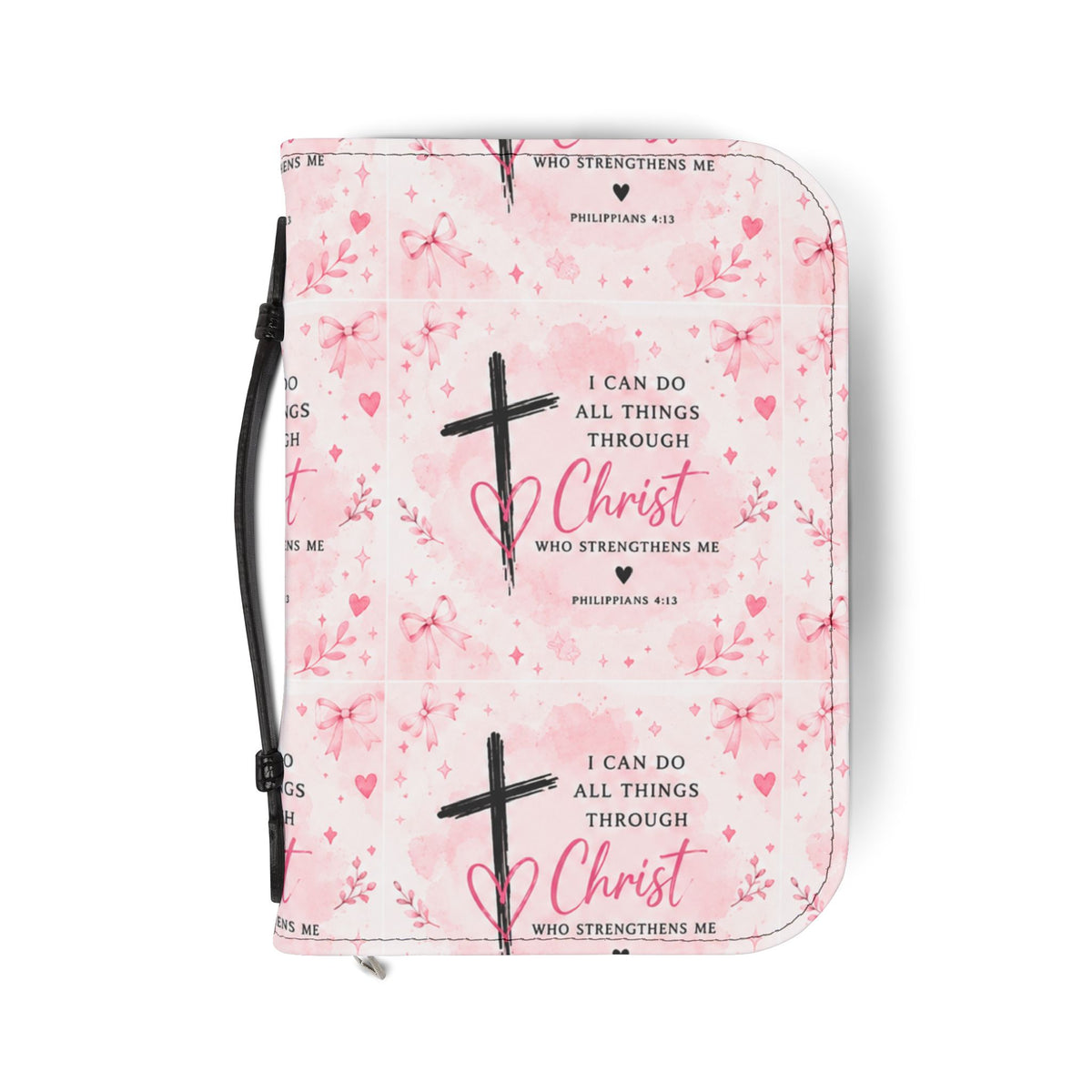 Pink Floral Bible Cover