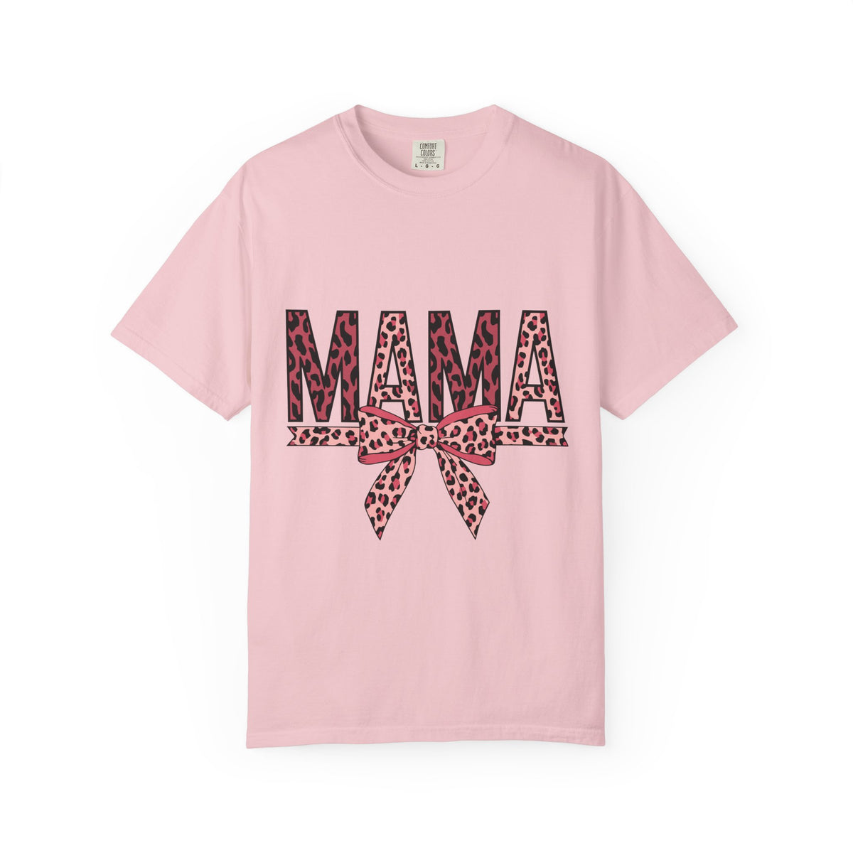 Mama Leopard Bow T-Shirt