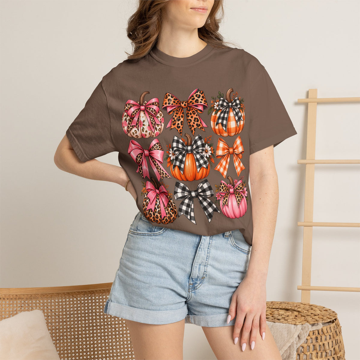 Pumpkin Bows Tee