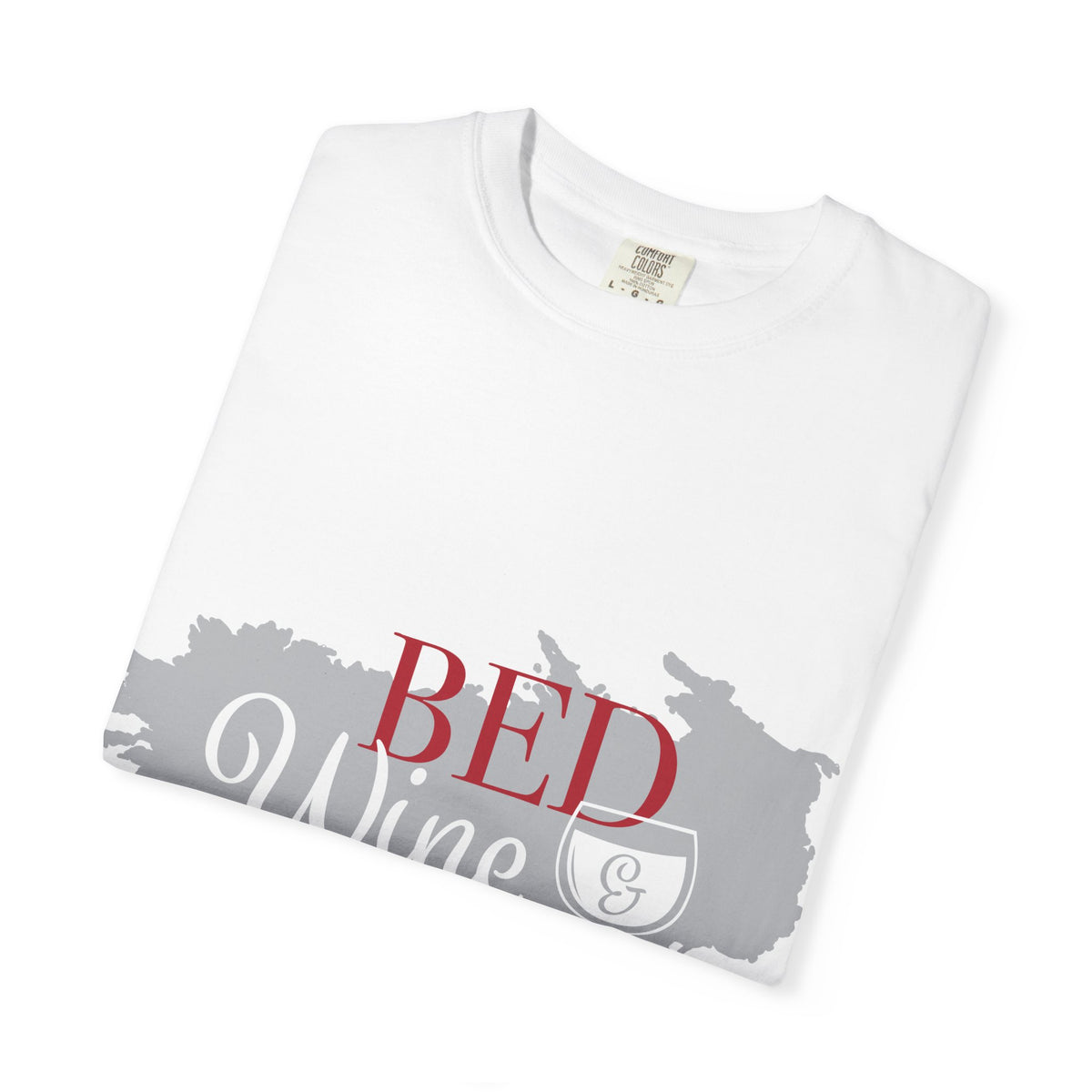 Red Wine Blue Wine Glass Graphic Tee