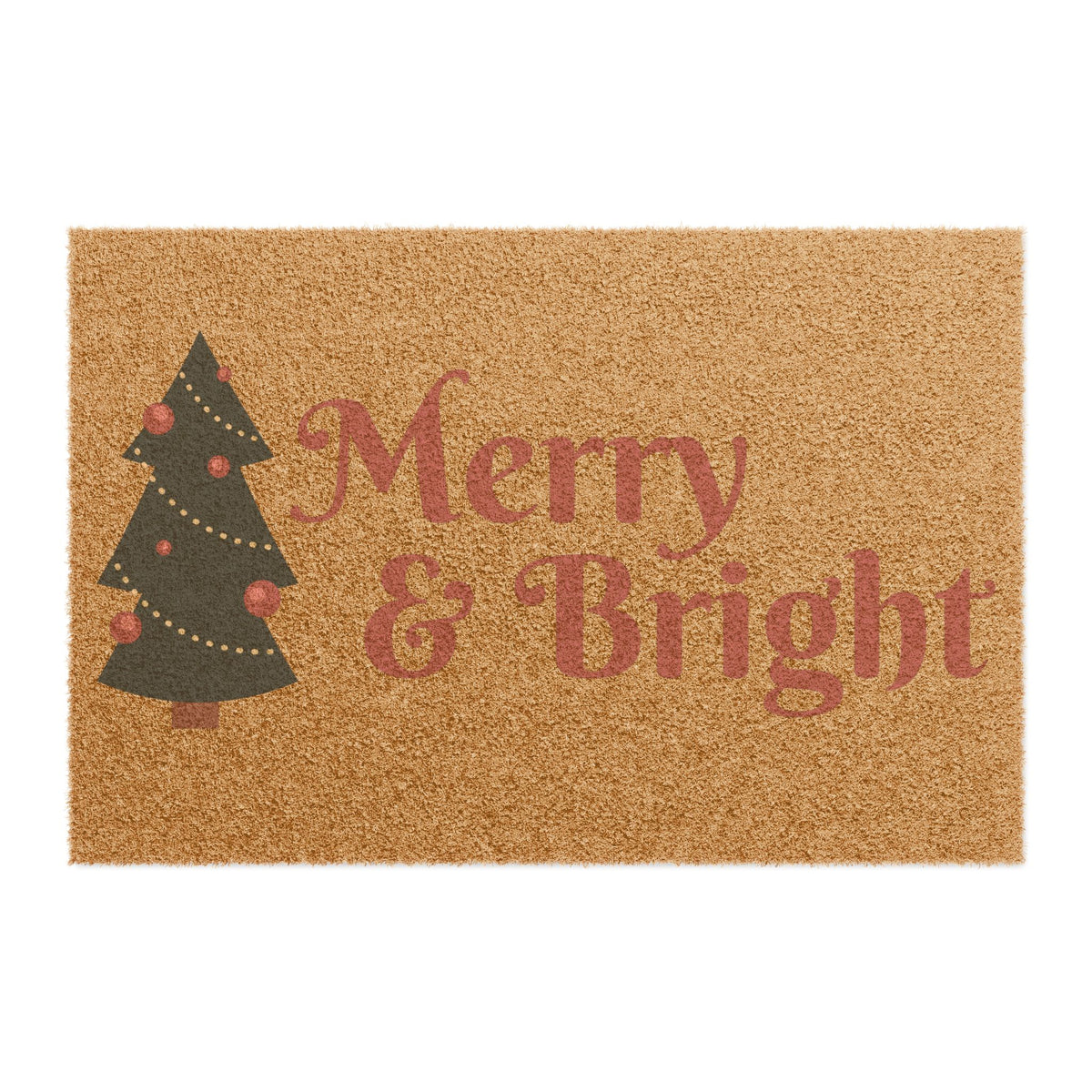 Doormat — Merry & Bright Christmas Welcome Mat